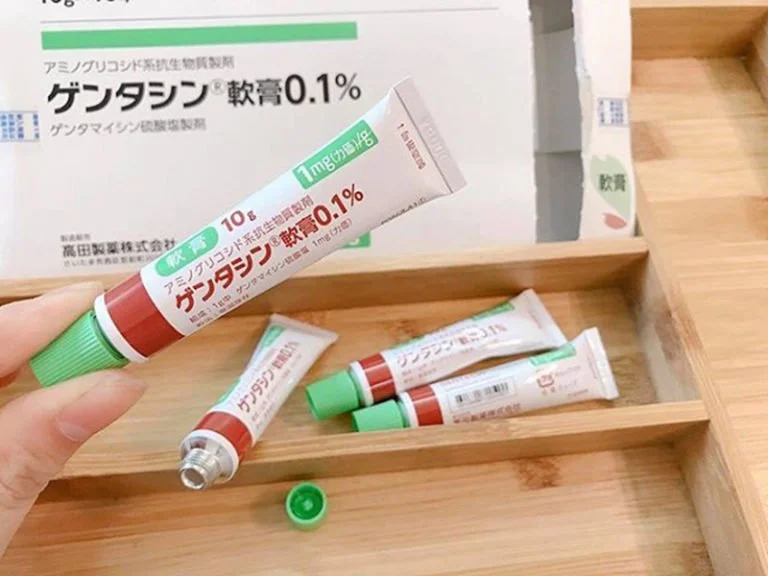 Kem bôi sẹo Gentacin 1% Nhật Bản chuyên dùng cho các loại sẹo Lồi Lõm,lâu năm