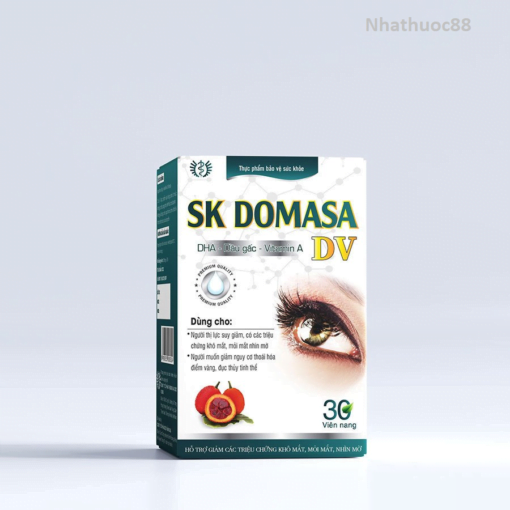 Viên uống sáng mắt SK Domasa DV (30 viên) giảm khô mắt, cận thị,thoái hóa điểm vàng