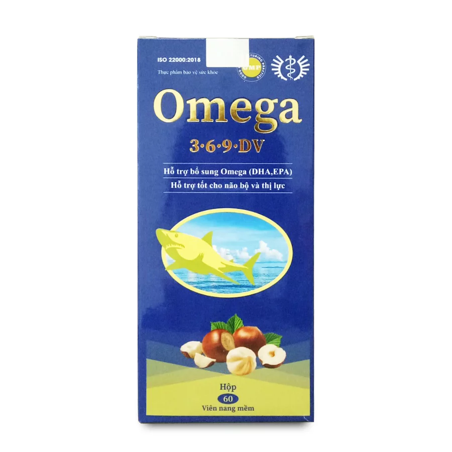 Omega 369 (60 viên) DV bổ sung Omega,DHA,EPA cho não bộ,thị lực