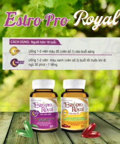 Estrogen Pro Royal Chính Hãng – Hỗ Trợ Cân Bằng Nội Tiết Tố Nữ