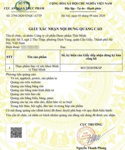 Bình Vị Thái Minh hỗ trợ giảm trào ngược dạ dày thực quản, đau dạ dày, loét dạ dày