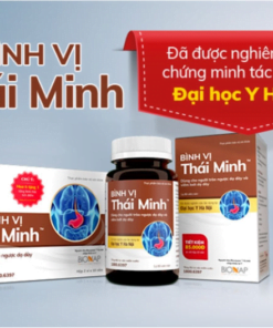 Bình Vị Thái Minh hỗ trợ giảm trào ngược dạ dày thực quản, đau dạ dày, loét dạ dày