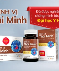 Bình Vị Thái Minh hỗ trợ giảm trào ngược dạ dày thực quản, đau dạ dày, loét dạ dày