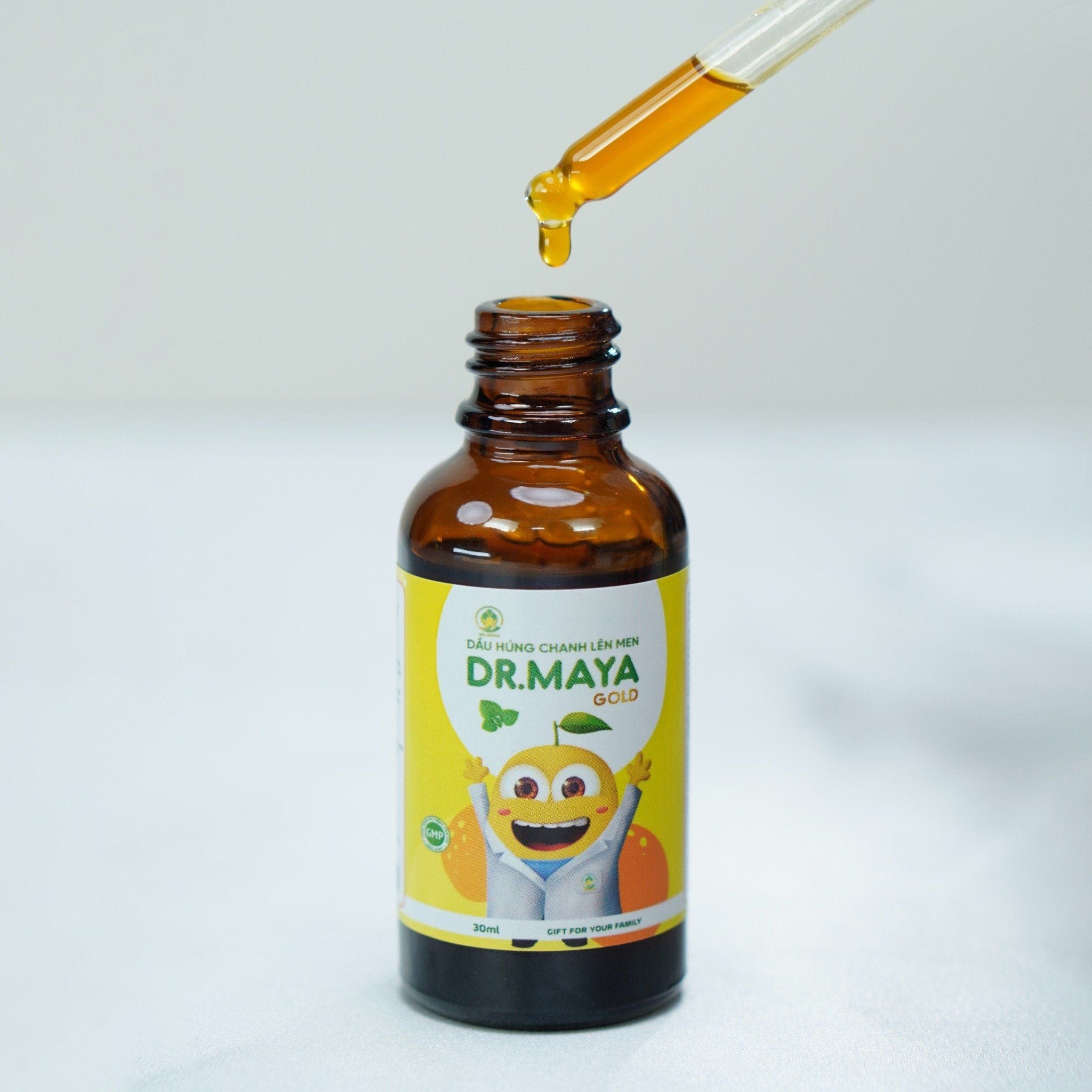 Công dụng dầu húng chanh lên men Dr.Maya Gold