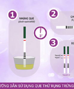 Hướng dẫn sử dụng Que Thử Rụng Trứng BioCheck Mỹ (hộp 7 Test)