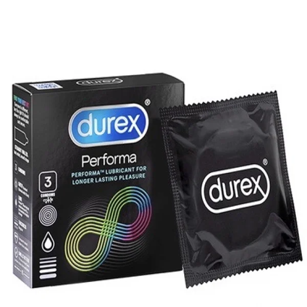 Bao Cao Su Durex Performa Hộp 3 Cái