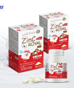 Viên kẽm ZinC Royal (50v) bổ sung Kẽm và Vitamin cho cơ thể tăng cường sức đề kháng