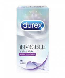 Bao Cao Su mỏng mát Durex Invisible Extra Thin Extra Sensitive Hộp 10 Cái