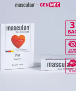 Bao cao su siêu mỏng Masculan Malaysia hộp 3 &10 cái