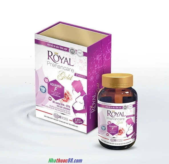 Viên uông bổ bầu tổng hợp Royal Prenancare Gold (30v)