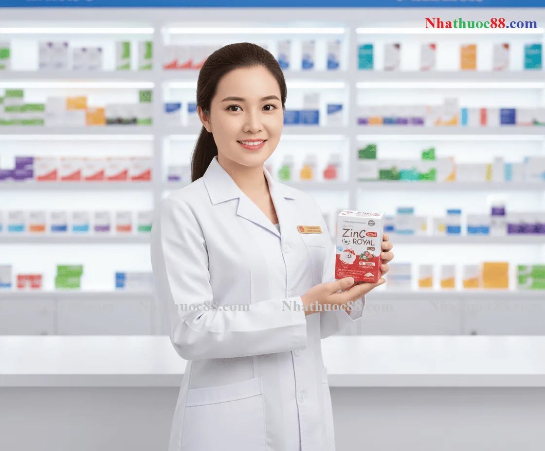 Viên Kẽm Cao Cấp ZinC Royal- Giúp Trẻ Ăn Ngon, Tăng Đề Kháng Mỗi Ngày