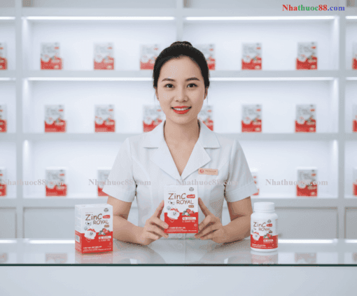 Viên Kẽm Cao Cấp ZinC Royal- Giúp Trẻ Ăn Ngon, Tăng Đề Kháng Mỗi Ngày