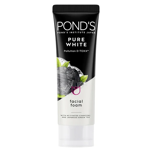 Sữa Rửa Mặt Pond's Pure White sạch sâu thanh lọc tế bào chết