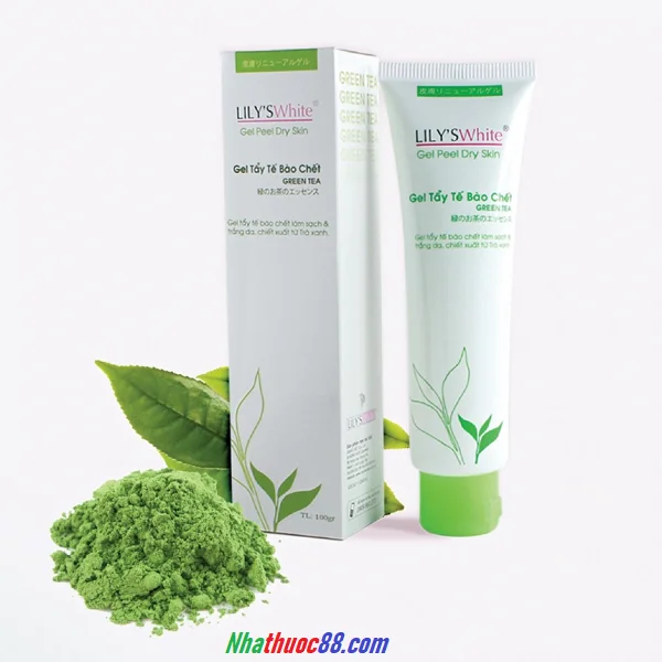 Gel Tẩy Tế Bào Chết Lily's White 100g- Loại bỏ da chết làm da trắng sáng tự nhiên