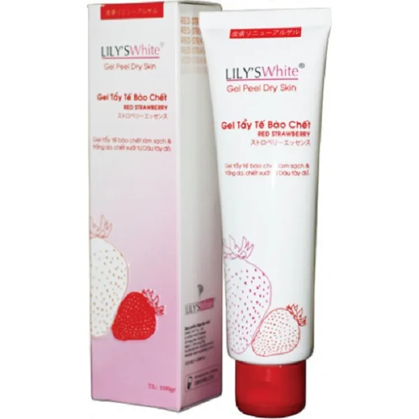 Gel Tẩy Tế Bào Chết Lily's White 100g- Loại bỏ da chết làm da trắng sáng tự nhiên