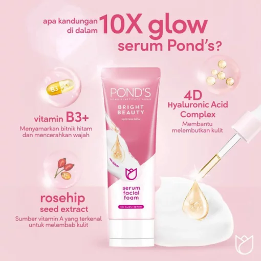Sữa Rửa Mặt POND'S Sạch Sâu Sáng Mịn 50g