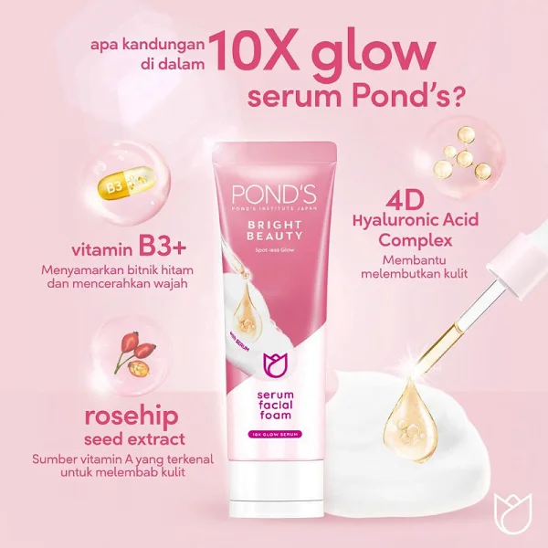 Sữa Rửa Mặt POND'S Sạch Sâu Sáng Mịn 50g