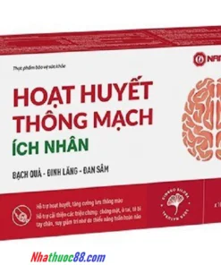 Hoạt Huyết Thông Mạch Ích Nhân (30v) Giúp giảm triệu chứng chóng mặt, ù tai, tê bì tay chân, suy giảm trí nhớ