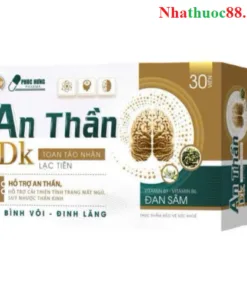 Viên Ngủ Ngon An Thần ĐK (30v) – Hỗ trợ an thần ,giảm căng thẳng, mất ngủ
