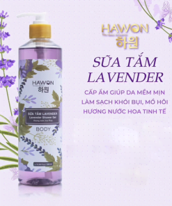 Sữa Tắm Lavender Hawon chai 500ml