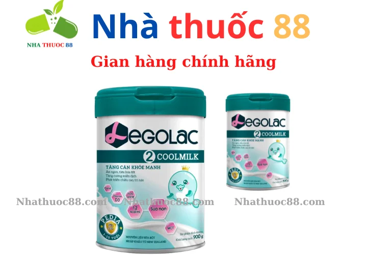 sữa LEGOLAC COOLMILK BABY Pedia (2) Cho trẻ từ 1-10 tuổi, trẻ suy dinh dưỡng, thấp còi, giúp tăng cân, khỏe mạnh