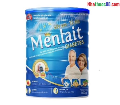 Sữa non tổ yến Menlait Diabetes cho người tiểu đường, tăng đề kháng chắc khoẻ xương (800g)