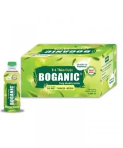 Nước uống BOGANIC trà thảo dược (290ml) thùng 24 chai