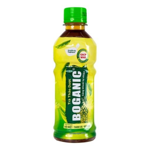 Nước uống BOGANIC trà thảo dược (290ml) thùng 24 chai