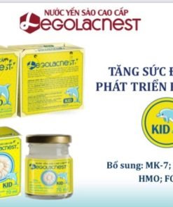 Yến Sào cao cấp Legolac Nest Kid hộp 6 lọ/70ml