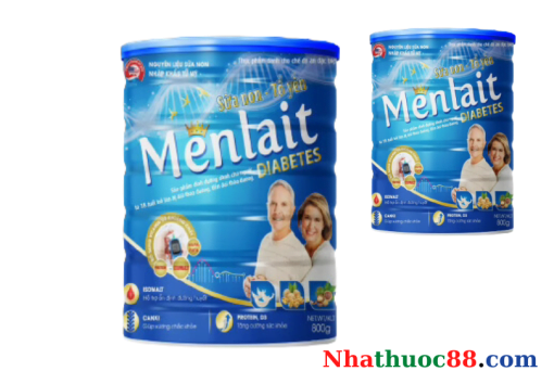 Sữa non tổ yến Menlait Diabetes cho người tiểu đường, tăng đề kháng chắc khoẻ xương (800g)