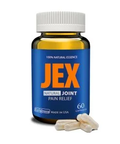 JEX Natural Joint Pain bảo vệ, tái tạo sụn khớp lọ 60 viên