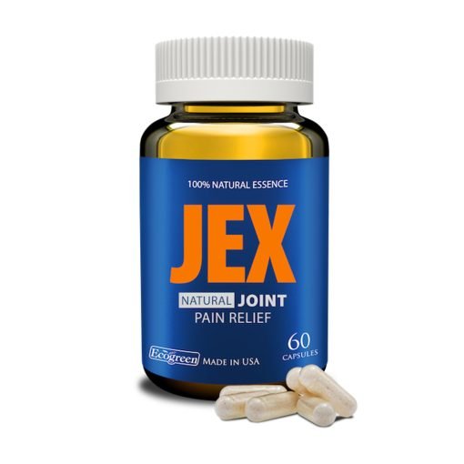 JEX Natural Joint Pain bảo vệ, tái tạo sụn khớp lọ 60 viên