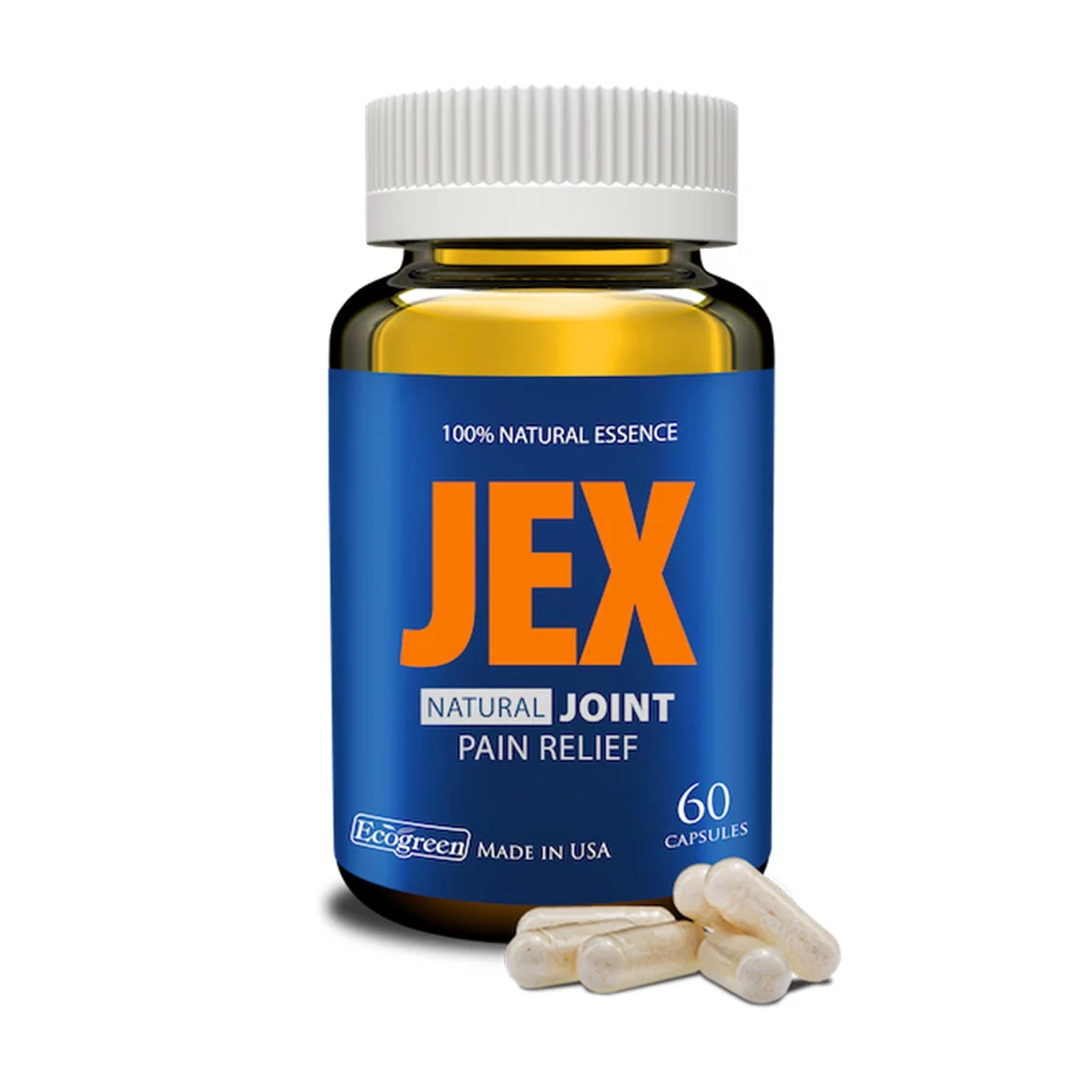 JEX Natural Joint Pain bảo vệ, tái tạo sụn khớp lọ 60 viên
