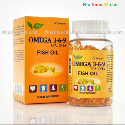 Omega 369 là gì, Omega 369 Fish Oil Nature Mỹ có tốt không ?