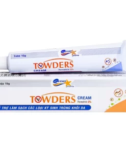 Kem Towders Cream Quang Xanh phòng ngừa muỗi, ghẻ, chấy (15g)
