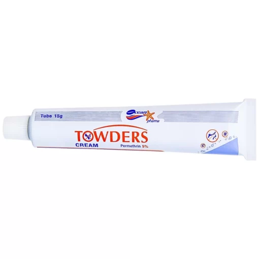 Kem Towders Cream Quang Xanh phòng ngừa muỗi, ghẻ, chấy (15g)