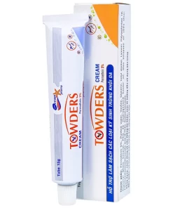 Kem Towders Cream Quang Xanh phòng ngừa muỗi, ghẻ, chấy (15g)