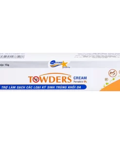 Kem Towders Cream Quang Xanh phòng ngừa muỗi, ghẻ, chấy (15g)