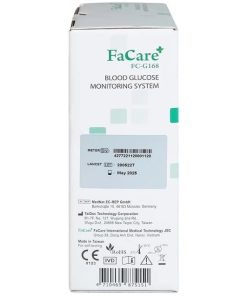 Máy Đo Đường Huyết FaCare FC-G168 Tiện lợi ,nhỏ gọn, dễ dàng sử dụng