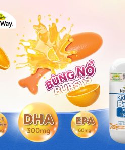 Viên uống Nature’s Way Kids Smart Cung cấp DHA, giúp bé thông minh hơn