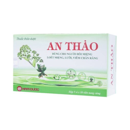 Thuốc Nhiệt Miệng An Thảo- hỗ trợ điều trị hôi miệng, loét miệng