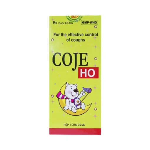 Thuốc ho Coje – Giải pháp hiệu quả cho ho khan, ho có đờm và viêm họng
