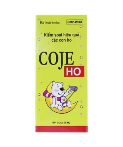 Thuốc ho Coje – Giải pháp hiệu quả cho ho khan, ho có đờm và viêm họng