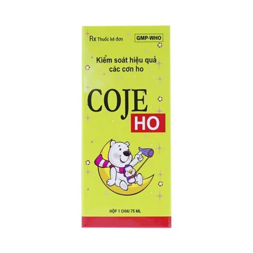 Thuốc ho Coje – Giải pháp hiệu quả cho ho khan, ho có đờm và viêm họng