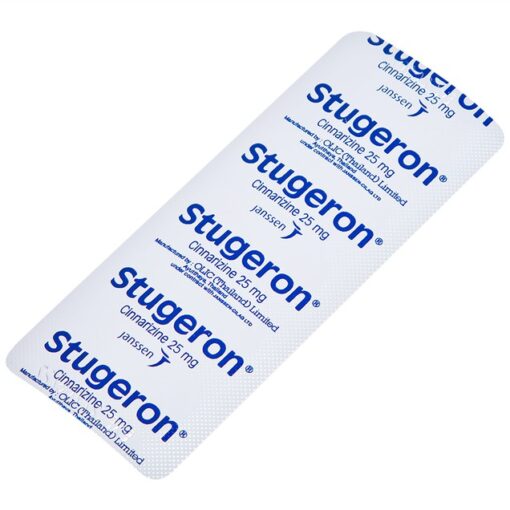 Thuốc Stugeron- Trị rối loạn tiền đình và say xe
