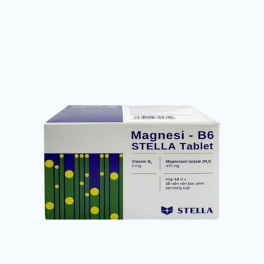 Thuốc Magnesi-B6 : Bổ sung magnesi, chống chuột rút