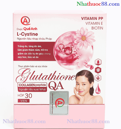Viên Uống Đẹp Da Glutathione QA- Tỏa Sáng Làn Da Mỗi Ngày