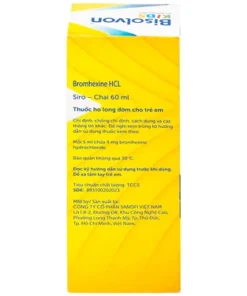 Thuốc Ho Bisolvon Kids – Giải Pháp Long Đờm Hiệu Quả Cho Trẻ Em