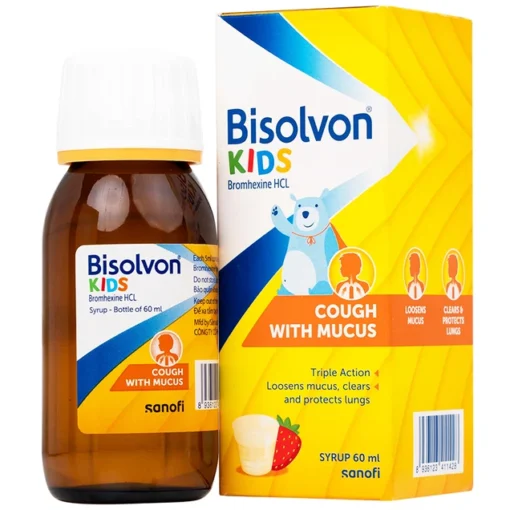 Thuốc Ho Bisolvon Kids – Giải Pháp Long Đờm Hiệu Quả Cho Trẻ Em