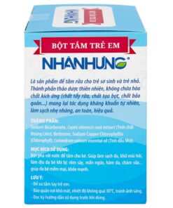 Bột Tắm Nhân Hưng -“Sạch Ngứa, Hết Hăm – Bé Yêu Cười Vui”